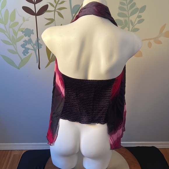 4/$20 Bebe scarf Top - Picture 6 of 7